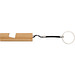 Schlüsselanhänger Bambushandyhalter, beige