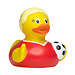 Schnabels® Bade-Ente Fußballerin, bunt