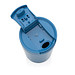 XD COLLECTION Doppelwandiger Vakuum-Becher aus RCS recyceltem SS, blau