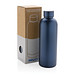 XD COLLECTION Impact Vakuumflasche aus RCS recyceltem Stainless-Steel, blau
