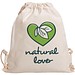 Zugbeutel ORGANIC, natur