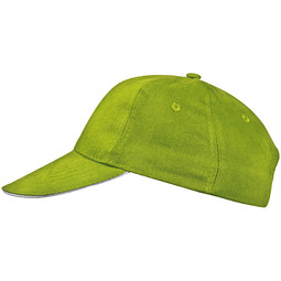 6 Panel Baseballcap San Francisco,apfelgrün