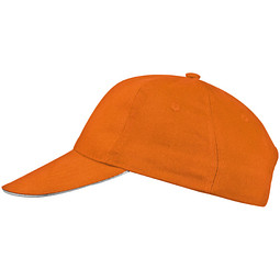 6 Panel Baseballcap San Francisco,orange