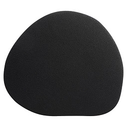 8 teiliges Platzset, schwarz