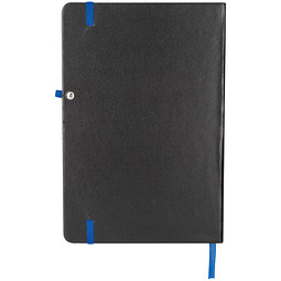 Notizbuch BlackLine, DIN A5, schwarz/blau