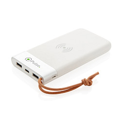 XD XCLUSIVE Wireless Charging Powerbank Aria 5W, 8.000 mAh, weiß