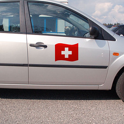 Automagnetflagge Deutschland, Groß