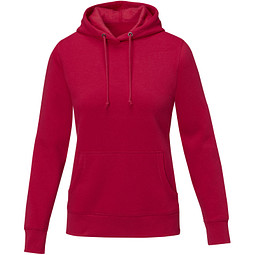 Charon Damen Kapuzenpullover, rot, L