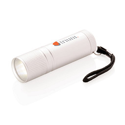 XD COLLECTION Taschenlampe COB, silber