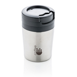 XD DESIGN Coffee to go Becher, 160 ml, silber