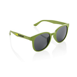 XD COLLECTION Weizenstroh Sonnenbrille ECO, grün