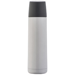 Edelstahl-Vakuum-Isolierkanne mit Trinkbecher, 500 ml, weiss