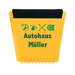 Eiskratzer Logo, standard-gelb