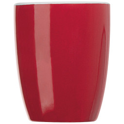 Farbige Tasse aus Keramik, 300 ml, rot