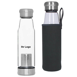 Glasflasche Flavour, 500 ml, transparent