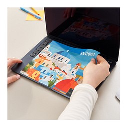 GripCleaner® 4in1 Mousepad 23x20 cm, weiss / individuell
