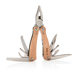XD COLLECTION Multitool Wood, groß, braun