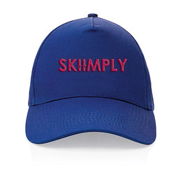 XD COLLECTION Impact 5 Panel Kappe mit AWARE™ Tracer, blau