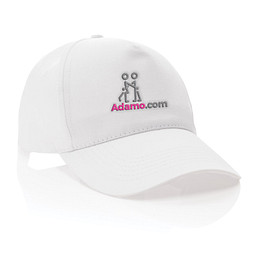 XD COLLECTION Impact 5 Panel Kappe mit AWARE™ Tracer, weiß