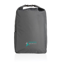 Impact AWARE™ RPET Basic Rolltop-Rucksack, anthrazit