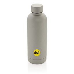 XD COLLECTION doppelwandige Vakuum-Flasche Impact Stainless Steel, 500 ml, silber