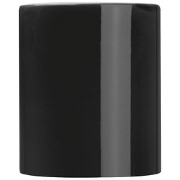 Kaffeetasse aus Keramik , 300 ml, schwarz