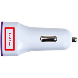 KFZ-USB-Ladeadapter Fruit,violett