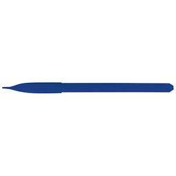 Kugelschreiber aus Papier, blaue Mine, blau