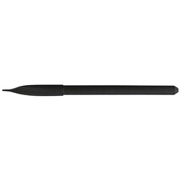 Kugelschreiber aus Papier, blaue Mine, schwarz