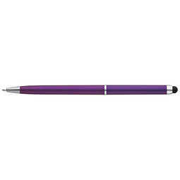 Kugelschreiber mit Touchfunktion, blaue Mine, violett