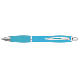 LANCE® Kugelschreiber Rio, blaue Mine, hellblau-transparent