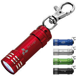 LED-Minilampe mit Karabiner, grün