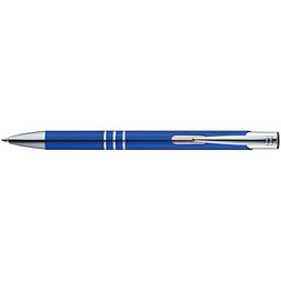 LANCE® Metall-Schreibset Minsk, blaue Mine, Blau metallic