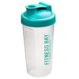 Shaker Protein, 0,6 l, lemon/transluzent-grau