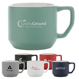 Keramiktasse Calla, 350 ml, grau