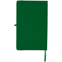 Notizbuch Happy, DIN A5, blanko, grün