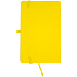 Notizbuch Happy, DIN A6, blanko, gelb