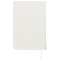 Notizbuch mit Steckfach A5, weiss