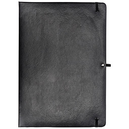 Notizbuch Retro, DIN A4, liniert, schwarz