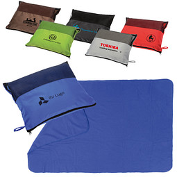 Picknickdecke Compact, blau