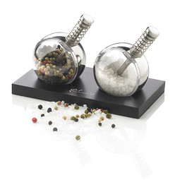 XD DESIGN Salz & Pfeffer Set Planet, schwarz