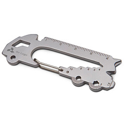 ROMINOX® Key Tool, Truck - 22 Funktionen, silber