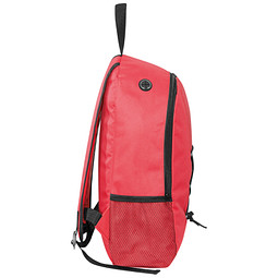 Rucksack aus Polyester, rot