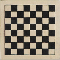 Spieleset in einer Holzbox, beige