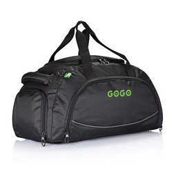 XD COLLECTION Sporttasche Florida, PVC frei, schwarz