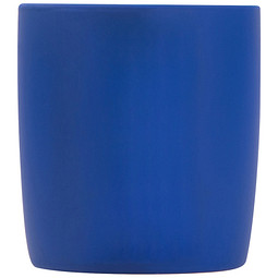 Tasse matt gummiert, 300 ml, blau