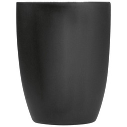 Tasse außen gummiert, 300 ml, schwarz