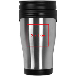 Thermobecher El Paso, 400 ml, grau