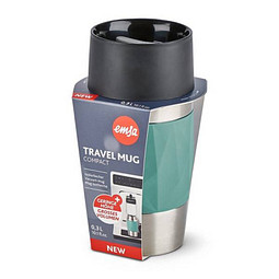 EMSA Isolierbecher Travel Mug Compact, 300 ml, grün