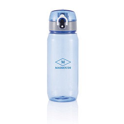XD COLLECTION Tritanflasche, 600 ml, blau/grau
